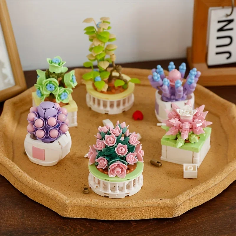 Blokkenset Stad DIY Potplanten - Cactus Mix Pot recensie en prijs